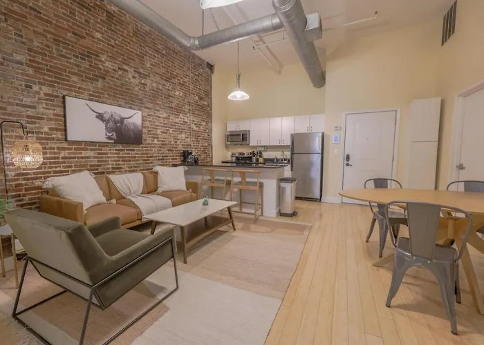 Stylish Exposed Brick 3 Bedroom