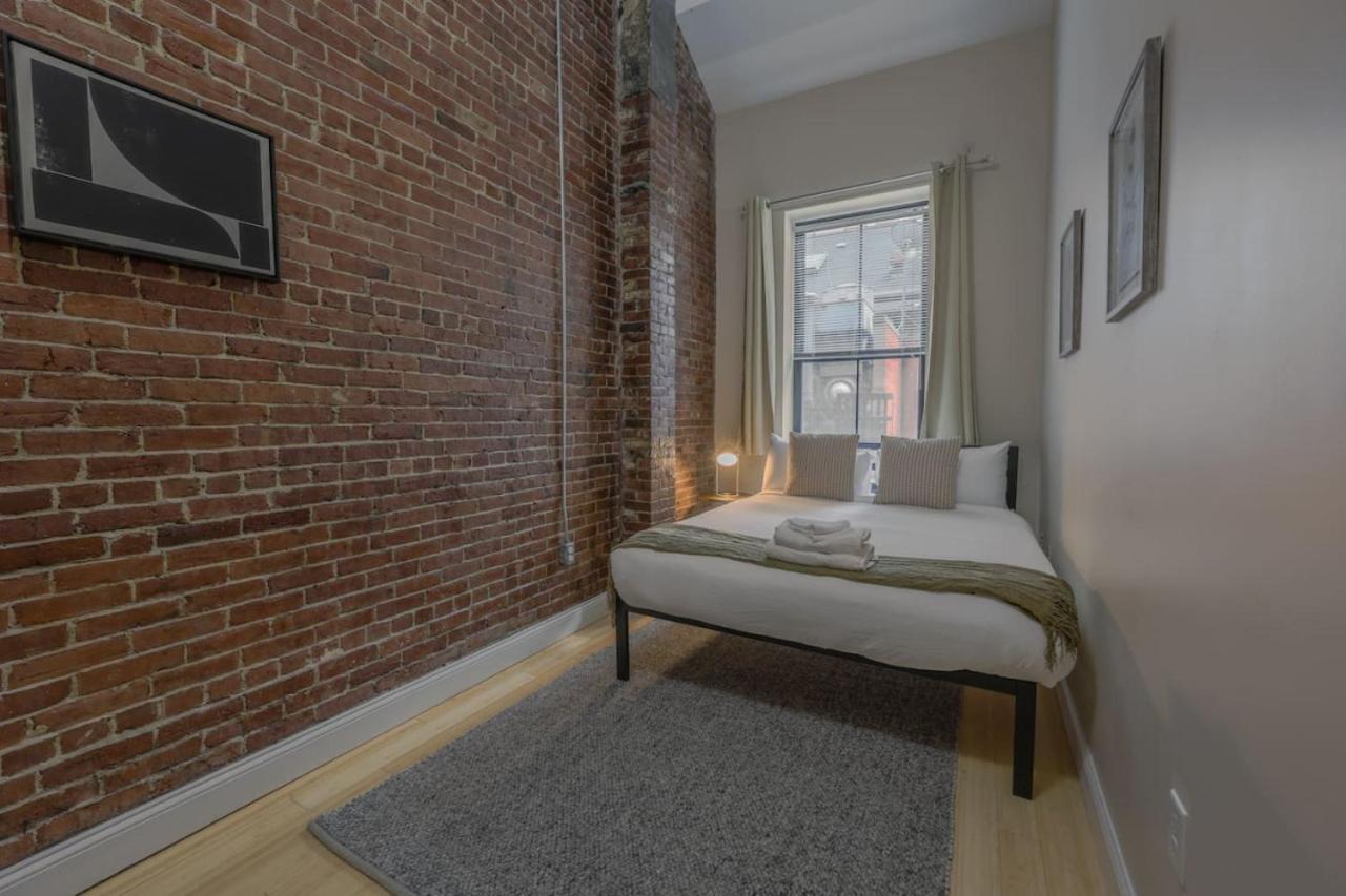 Apartamento Stylish Exposed Brick 3 Bedroom Boston